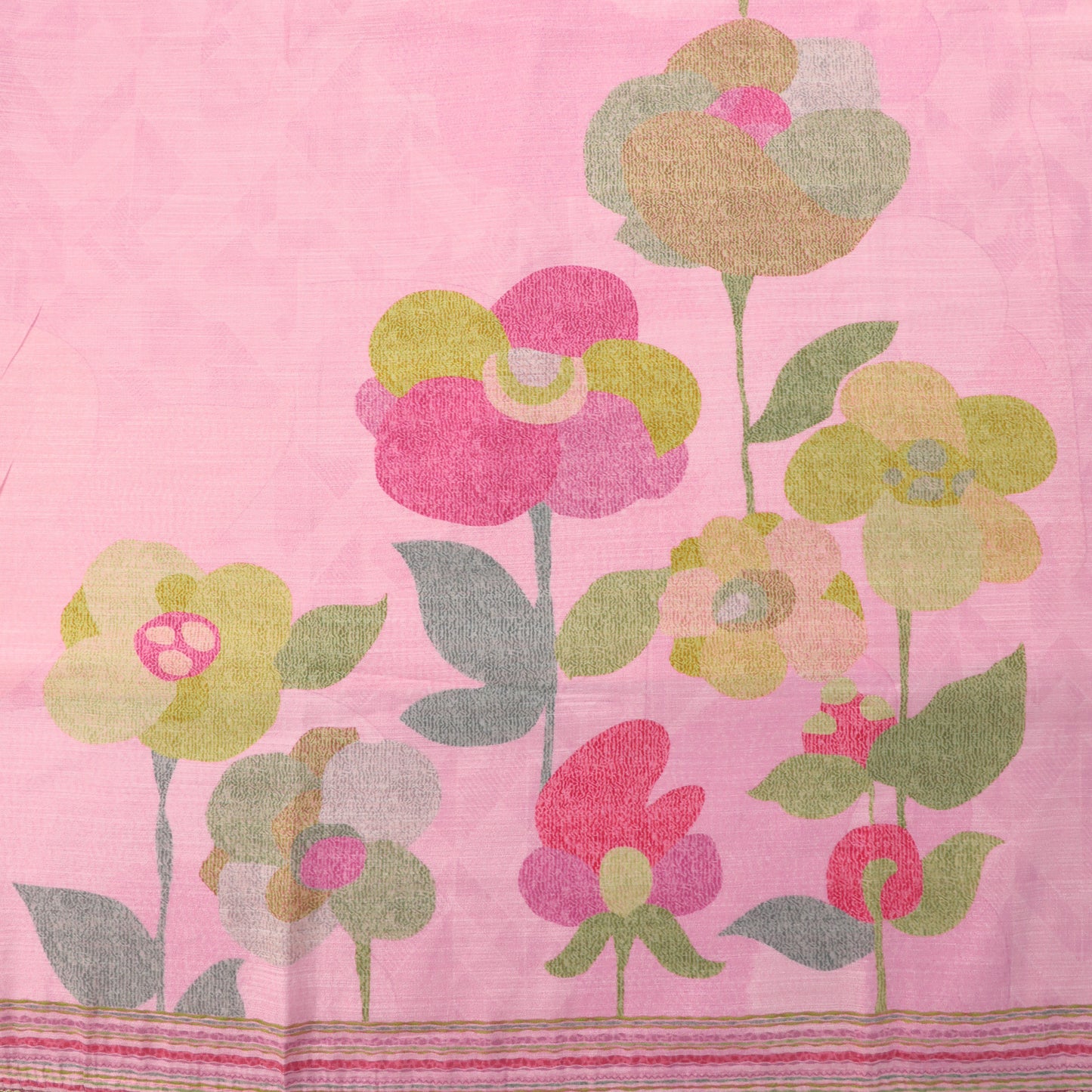 SHRESHTA - Baby Pink Linen Silk Suit Set