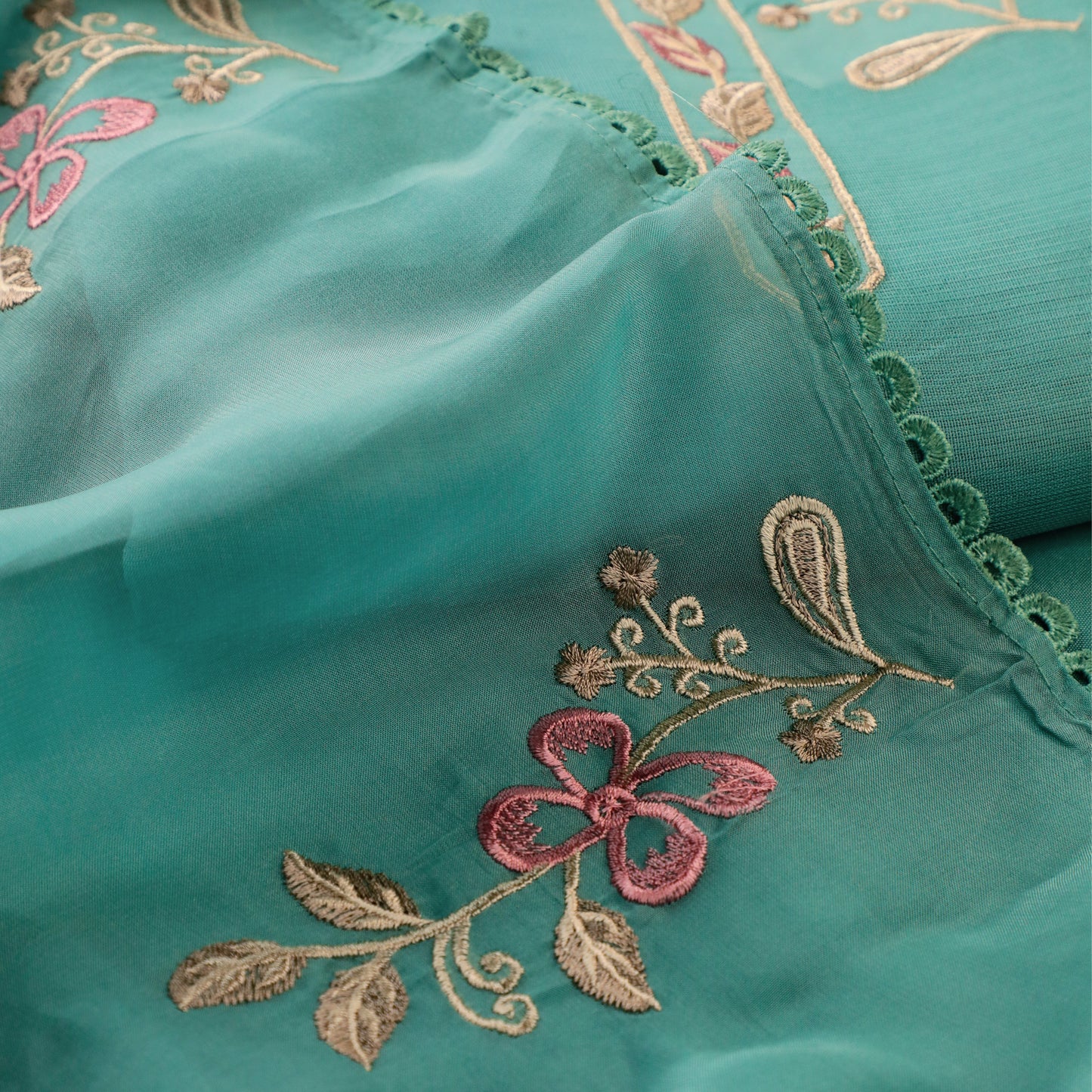 Green Suit Kurta Set - Anilaa