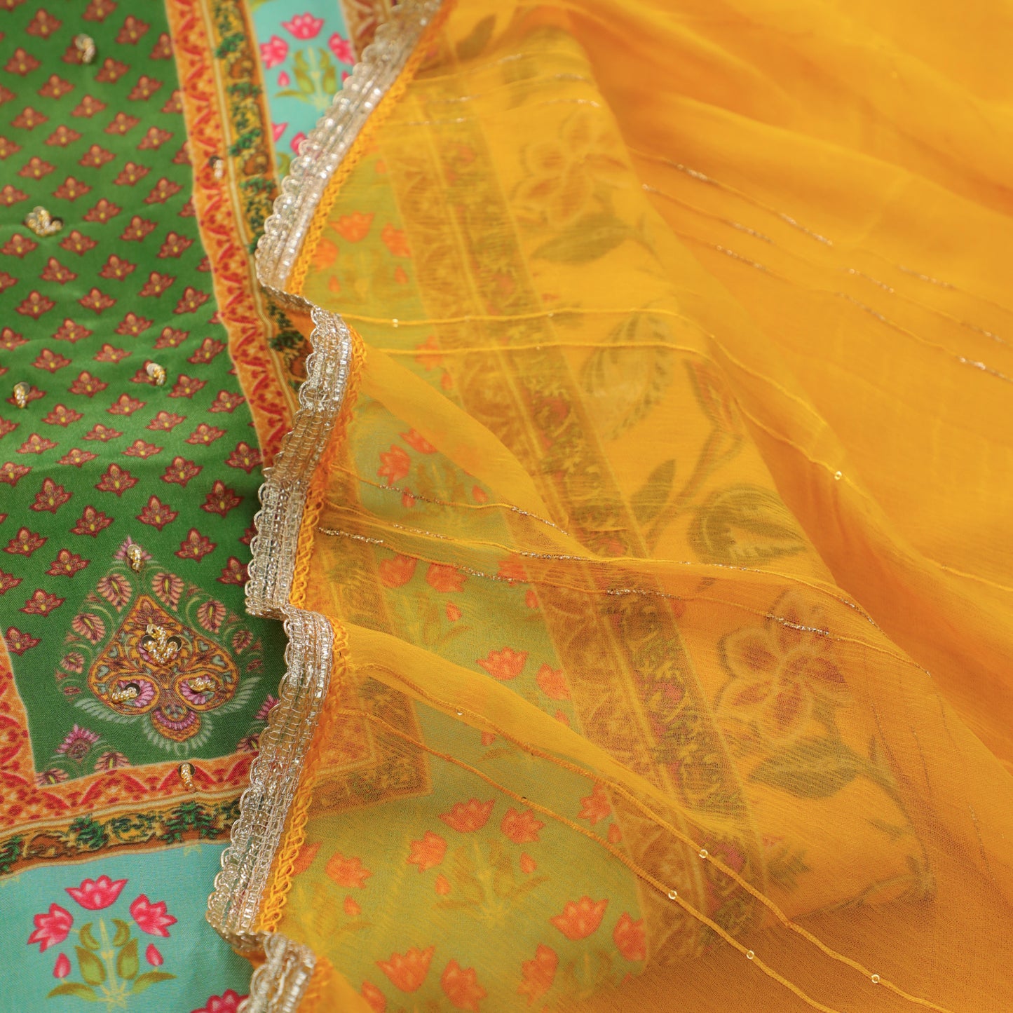 Mustard Yellow Suit Set