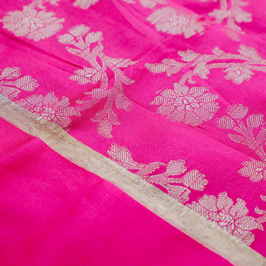 SANDHYA – Dark Pink Banarasi Style Dupatta