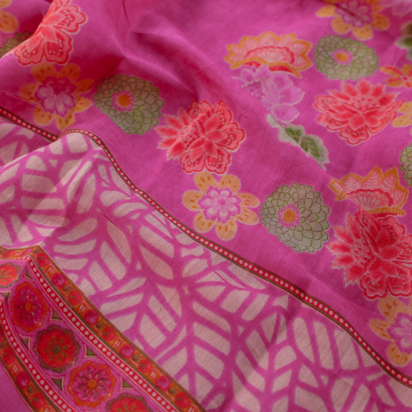 Bubble Gum Pink Modal Silk Kurta Set - Anilaa