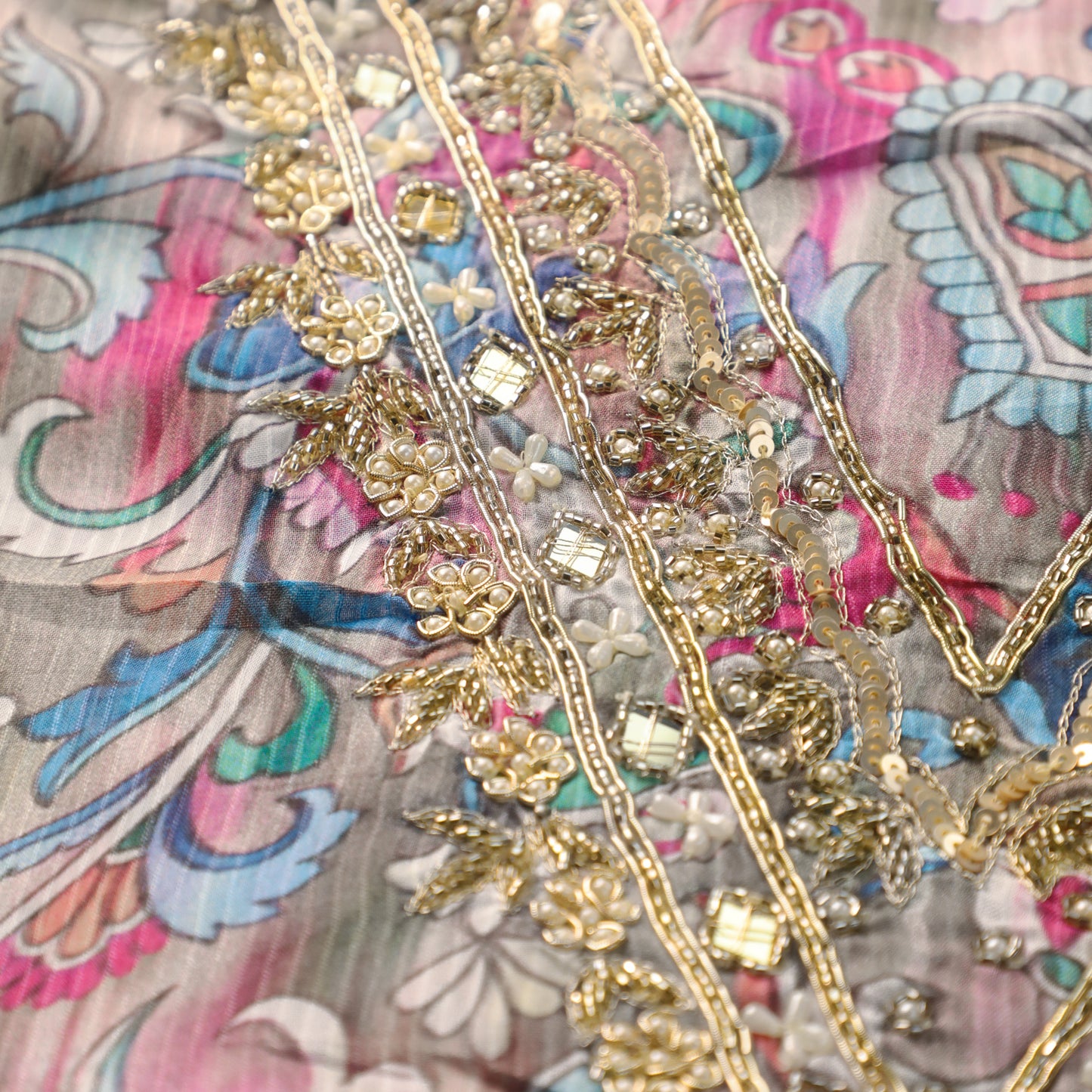 Light Grey Kurta Suit Set