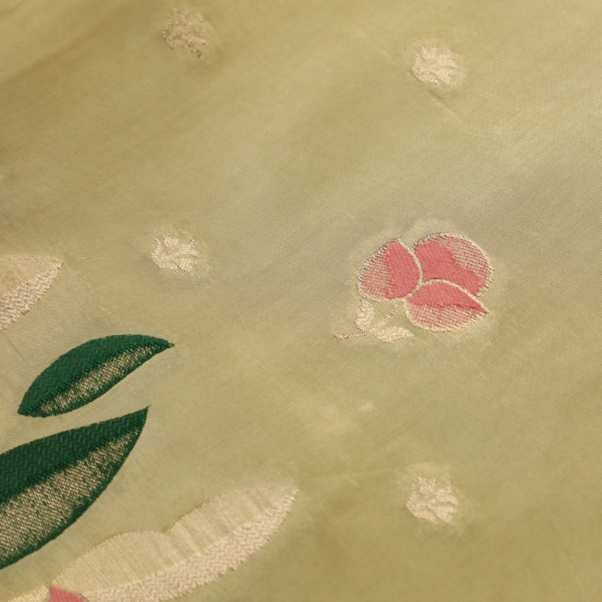 Light Pista Banarasi Suit Set - Anilaa