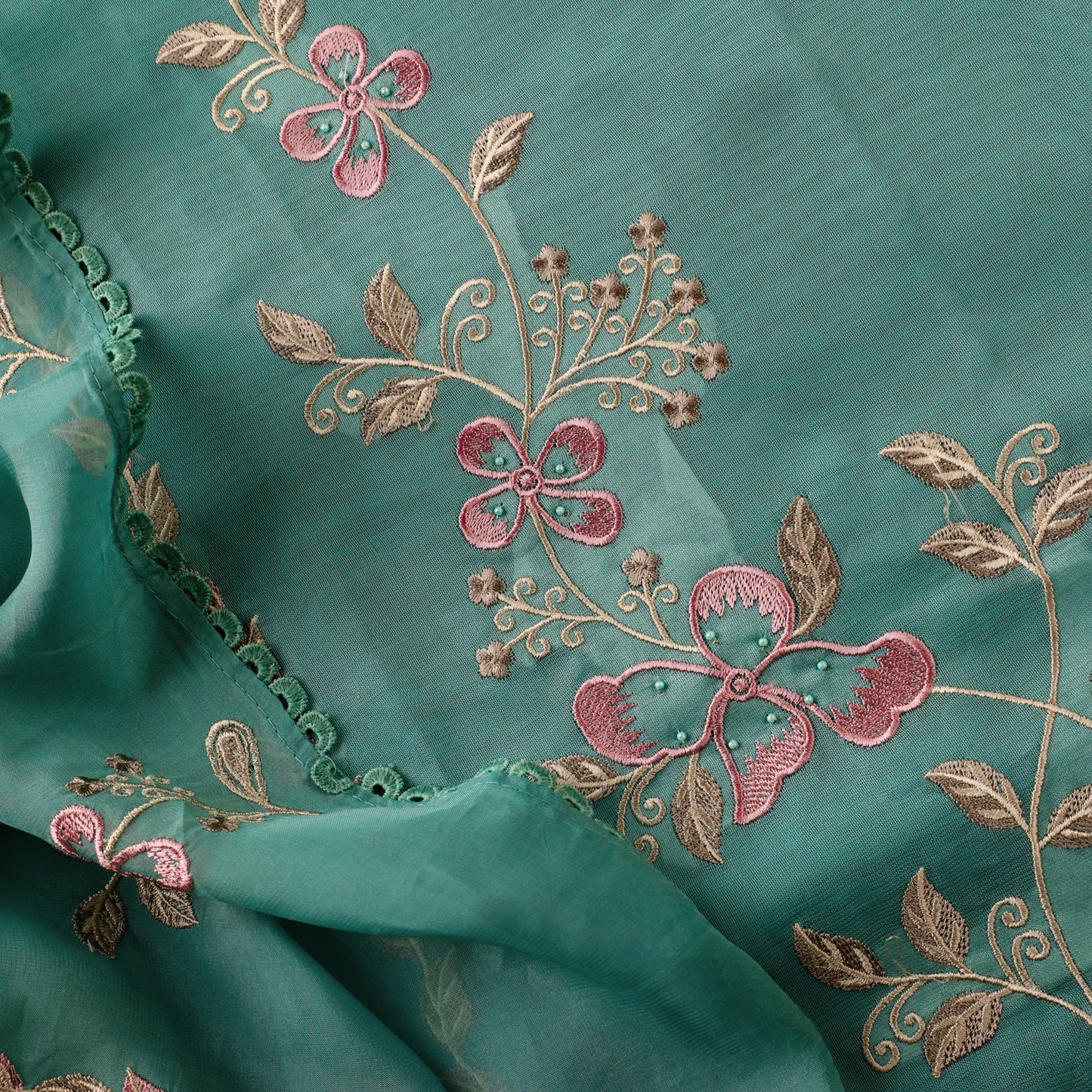 Green Kurta Suit Set