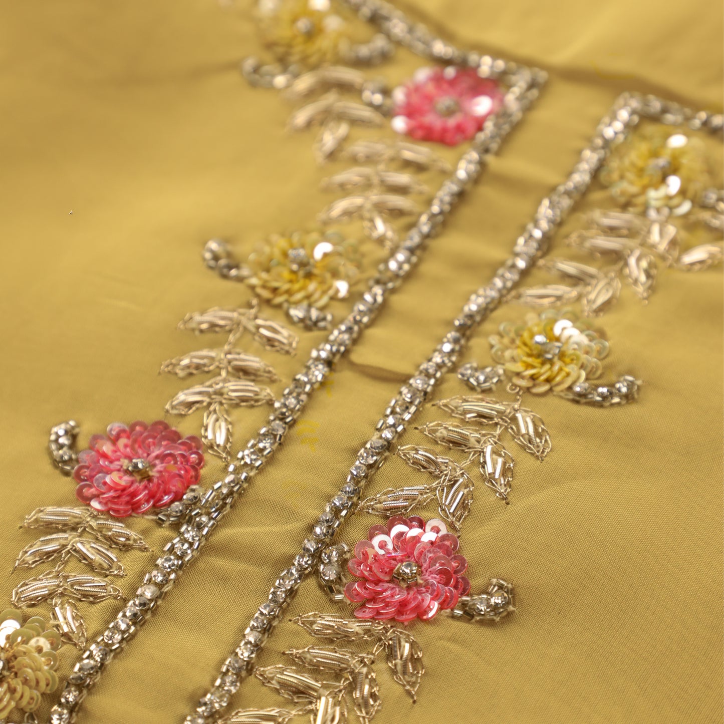 Yellow Georgette Kurta Suit Set