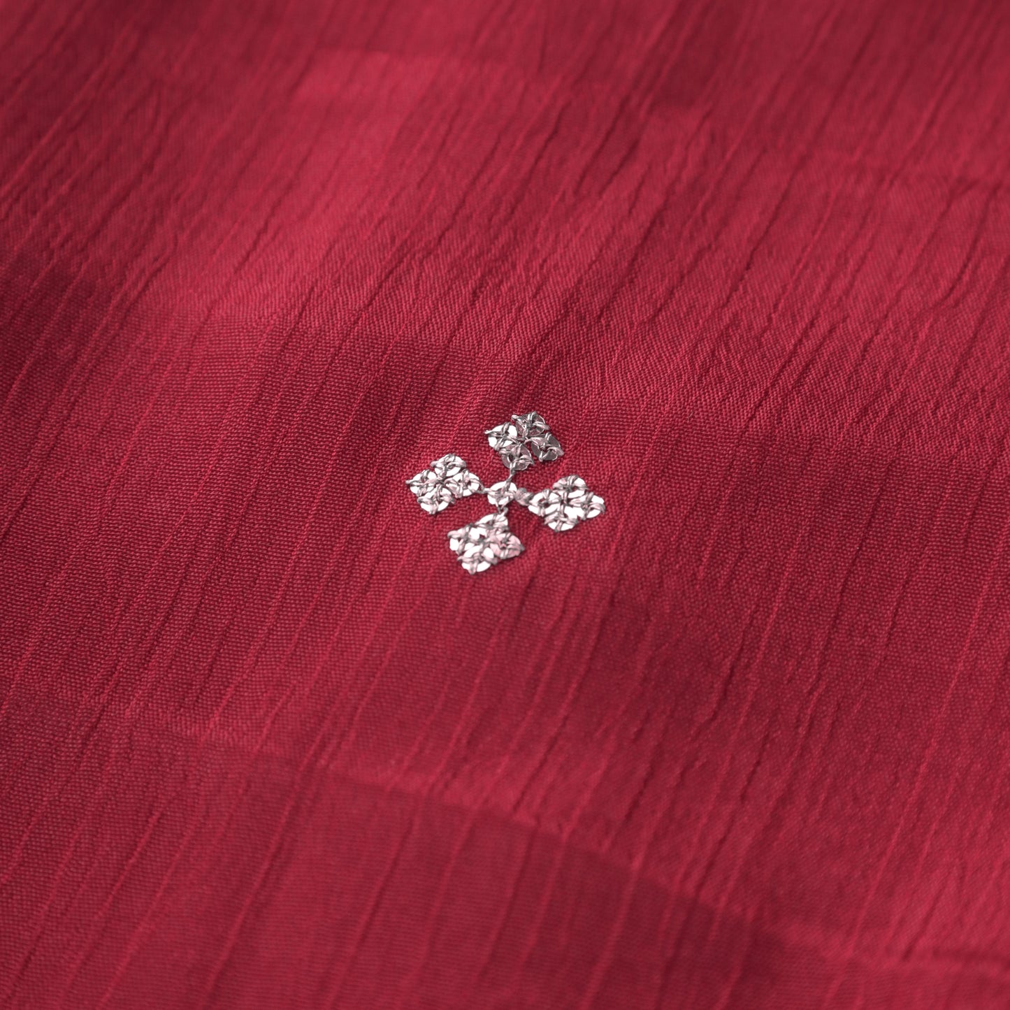 Red Chinnon Dupatta