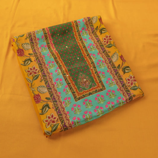 NAVYA - Mustard Yellow Suit Set