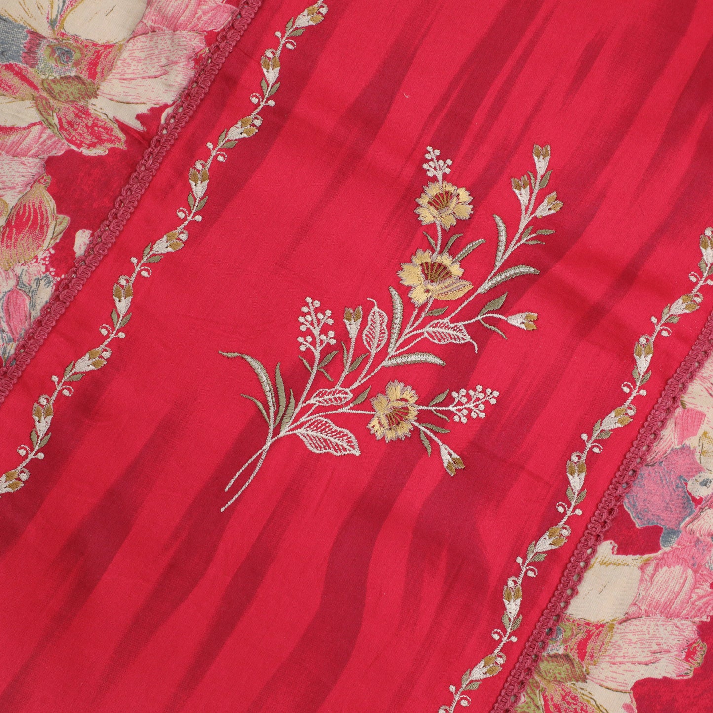 NISHIKA – Red Cotton Suit Set