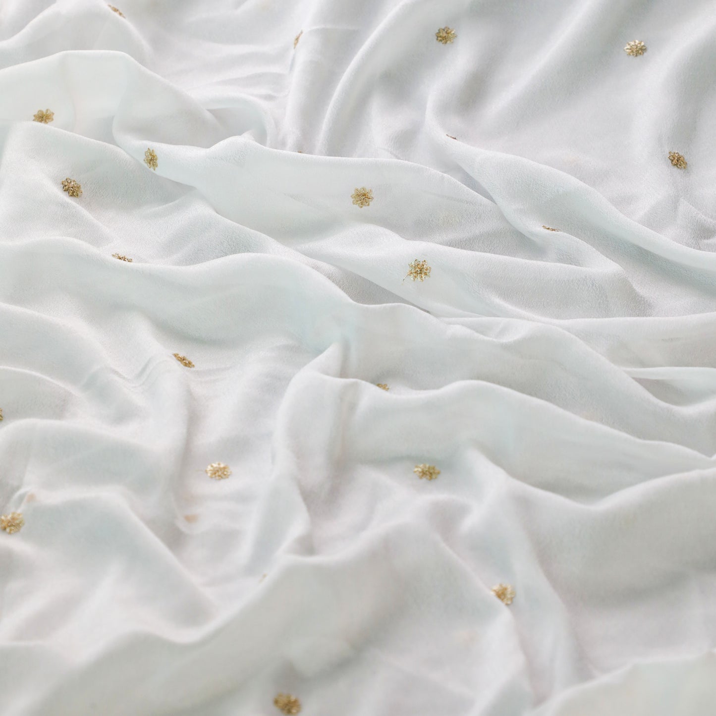 SAISHA – White Chinnon Dupatta