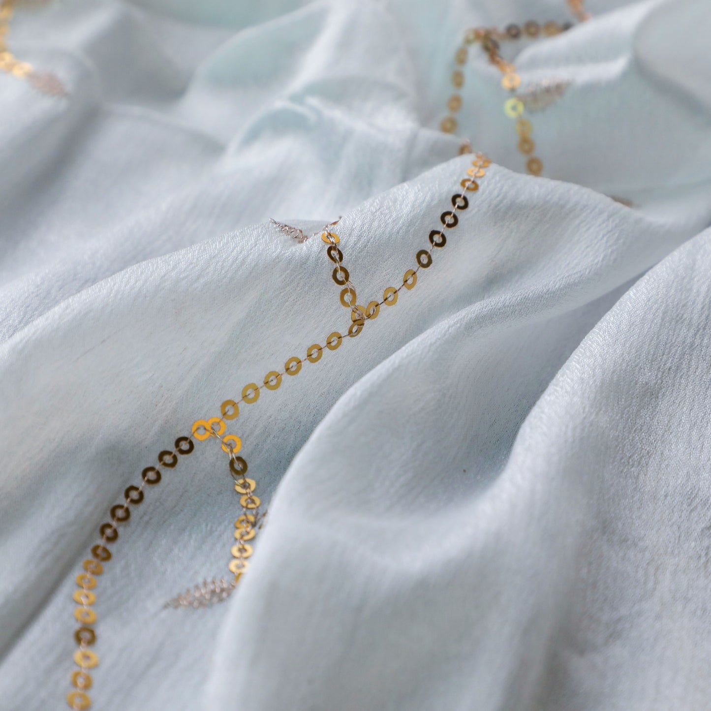 SIERA – White Chinnon Dupatta